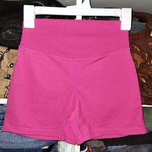 Vipark High-Waist Hot Pink Women’s Active Shorts Size medium